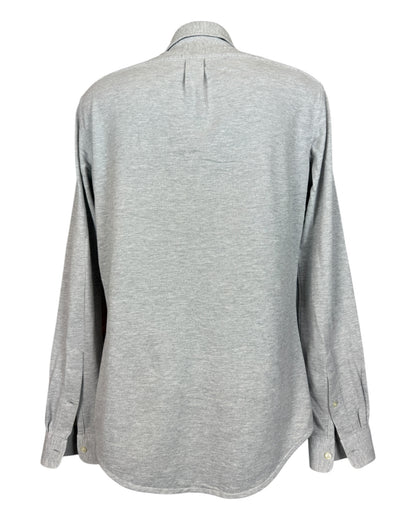 Polo Ralph Lauren Knit Oxfordhemd grau Größe M