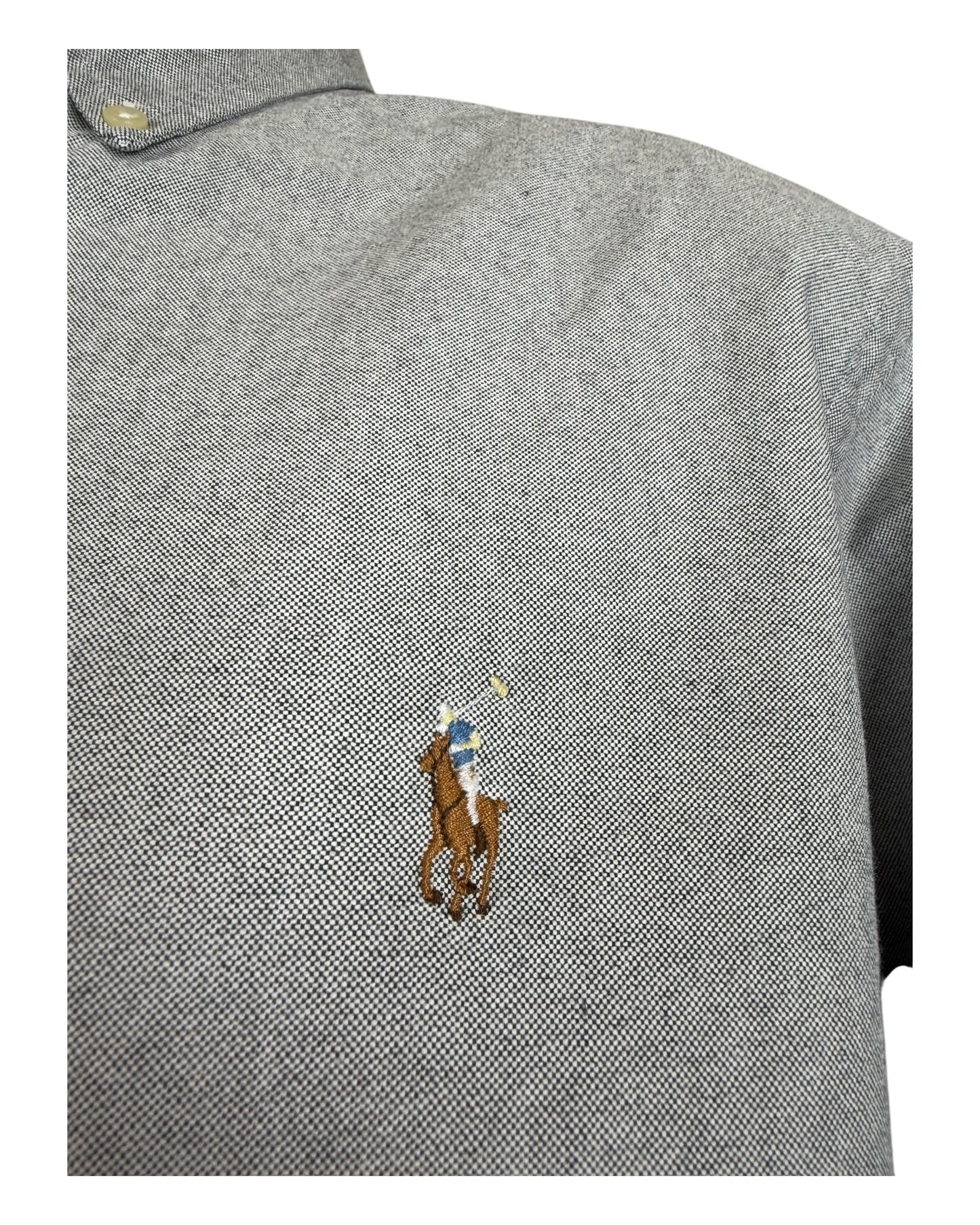 Polo Ralph Lauren Oxfordhemd grau Größe L