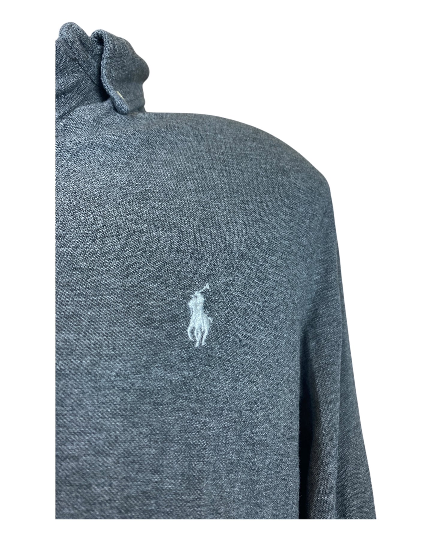 Polo Ralph Lauren Hemd grau meliert Größe M