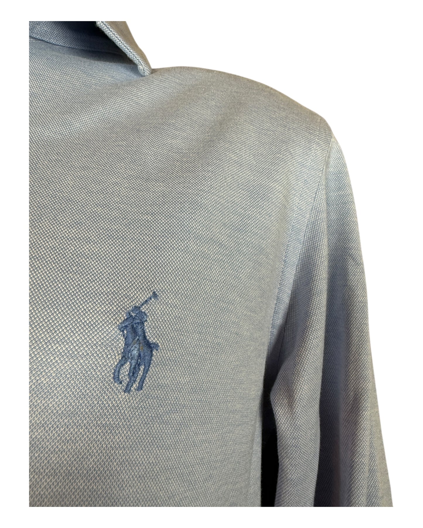 Polo Ralph Lauren Knit Oxfordhemd hellblau Größe M