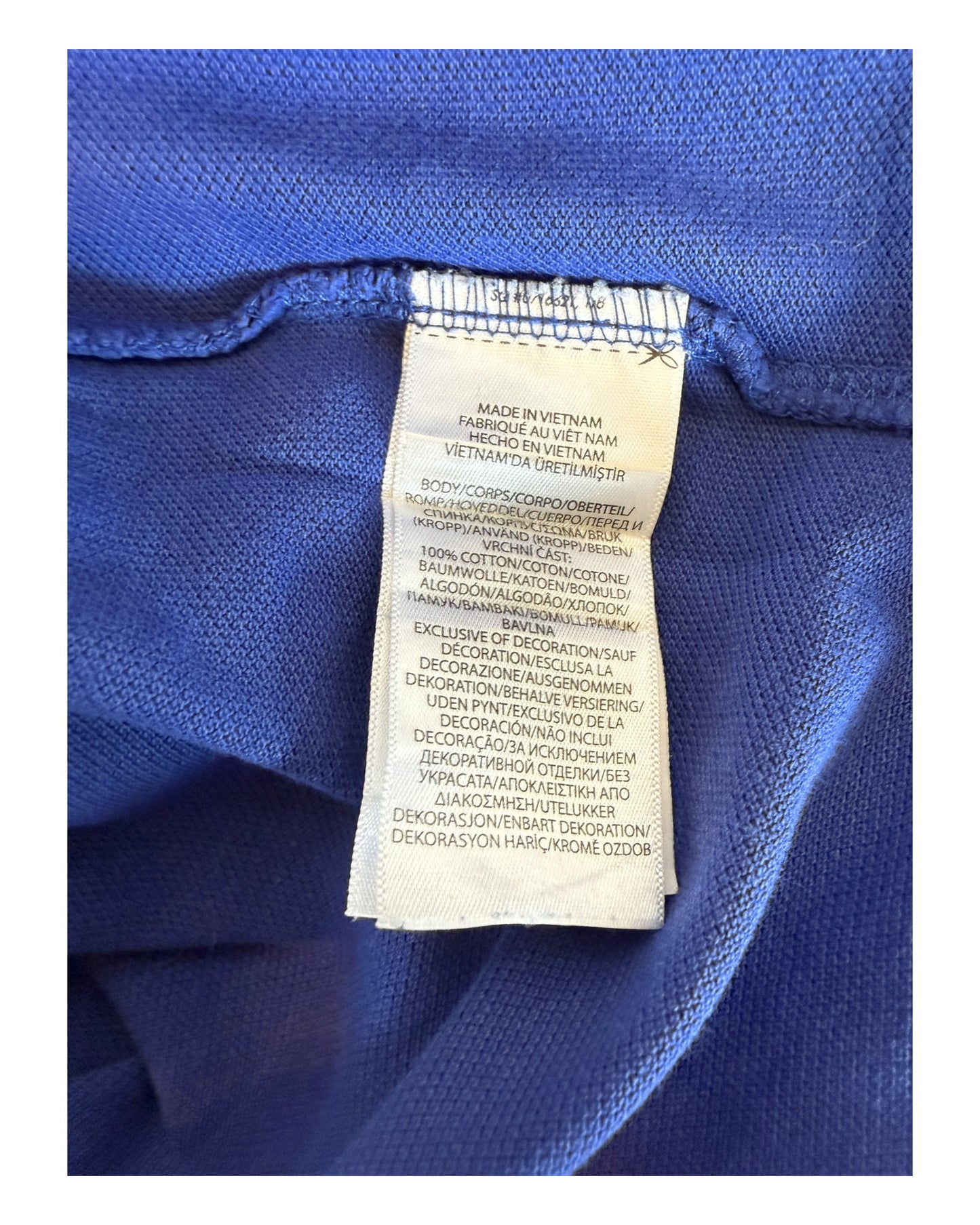 Polo Ralph Lauren Poloshirt blau Größe L