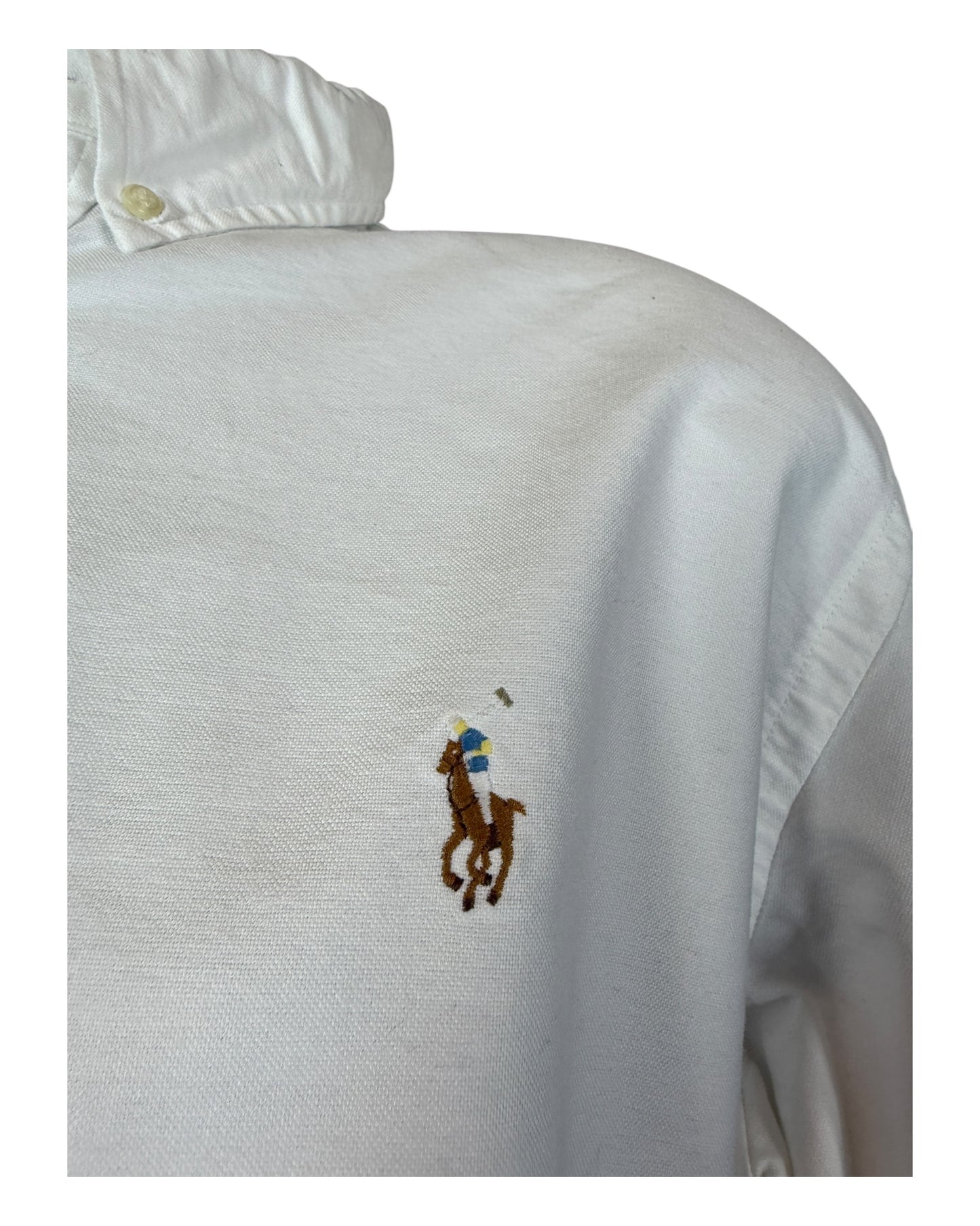 Polo Ralph Lauren Oxfordhemd weiß Größe L