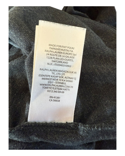 Polo Ralph Lauren Poloshirt schwarz meliert Größe L
