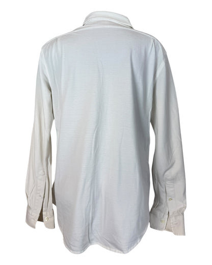 Polo Ralph Lauren Knit Oxfordhemd weiß Größe L