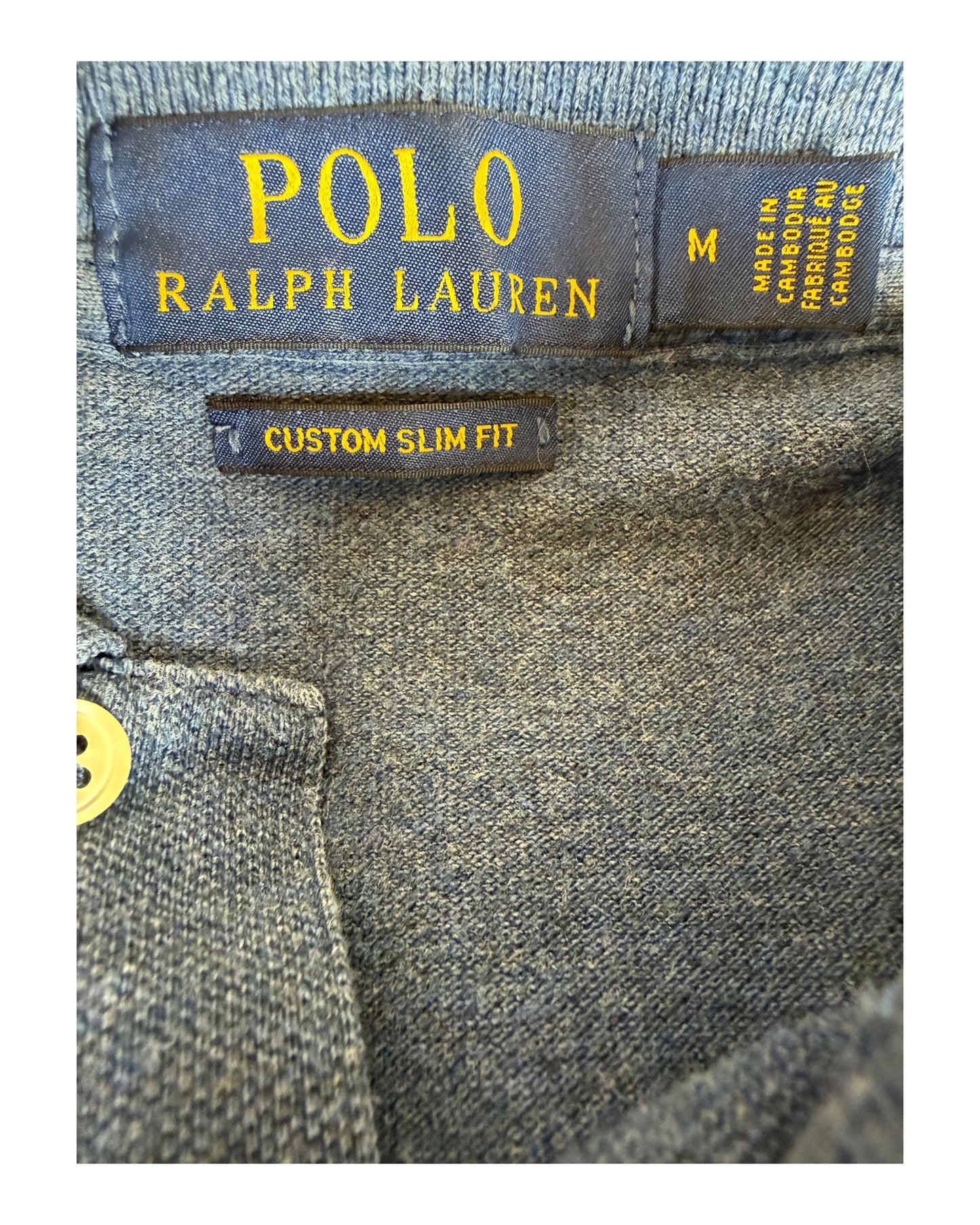 Polo Ralph Lauren Poloshirt blau Größe M
