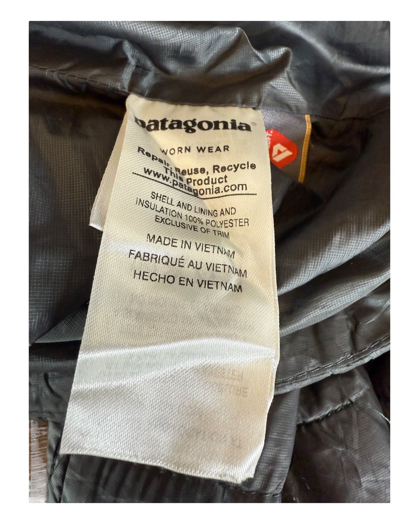 Patagonia Steppweste grau Größe M