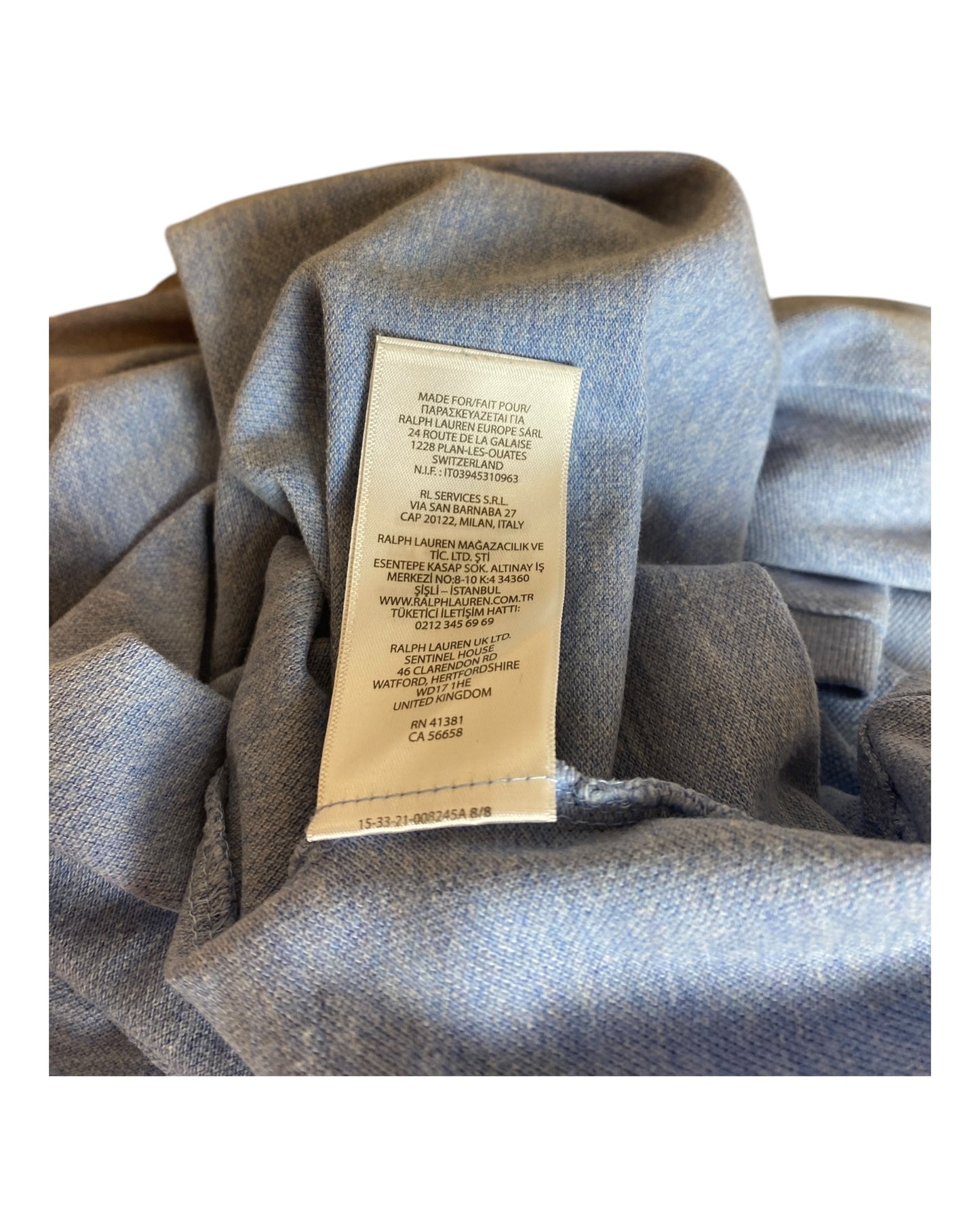 Polo Ralph Lauren polo shirt light blue size M