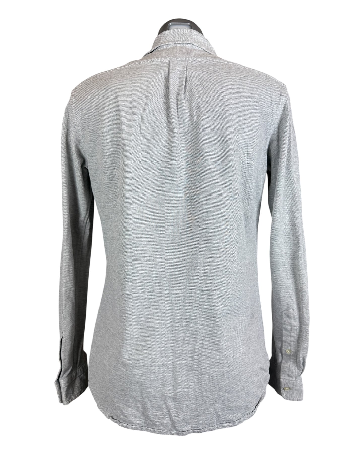 Polo Ralph Lauren Knit Oxfordhemd grau Größe M