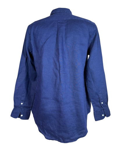 Polo Ralph Lauren Leinenbluse marineblau Größe M