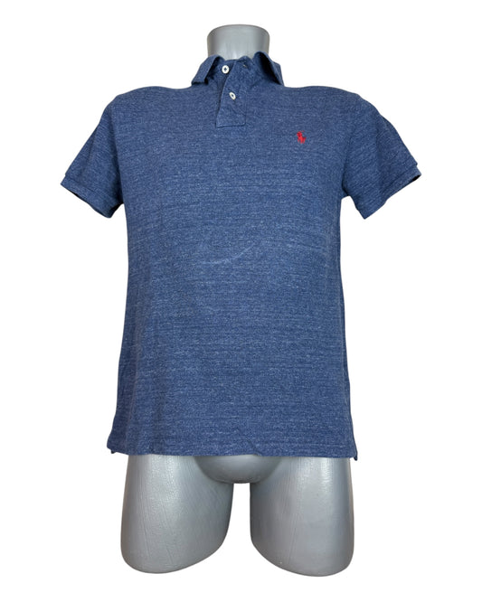 Polo Ralph Lauren Poloshirt marineblau meliert Größe M