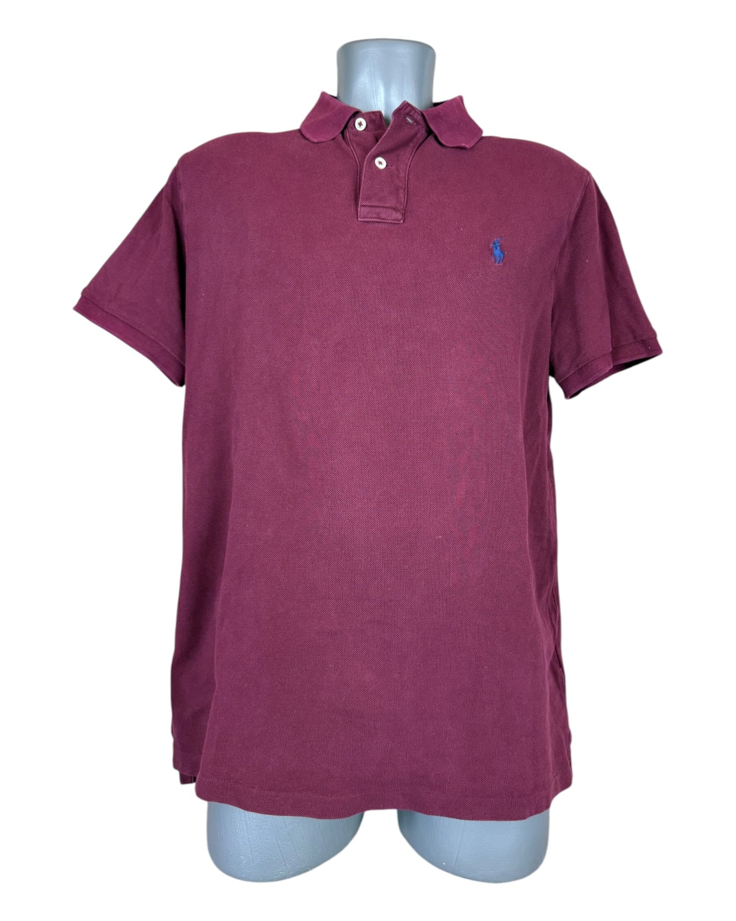 Polo Ralph Lauren Poloshirt bordeauxrot Größe L