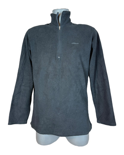 Patagonia Fleece Half Zip Pullover schwarz Größe M