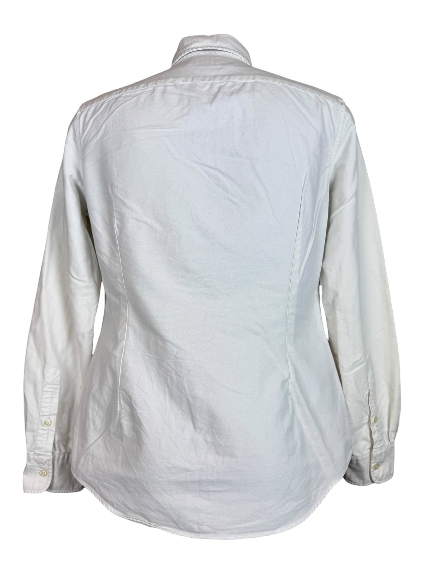Polo Ralph Lauren Oxford Bluse weiß Größe M