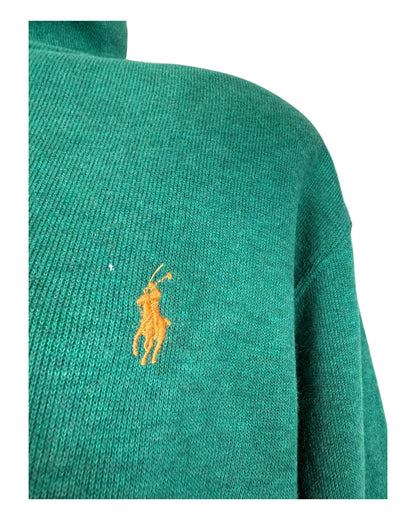 Polo Ralph Lauren Half Zip Pullover grün Größe XL