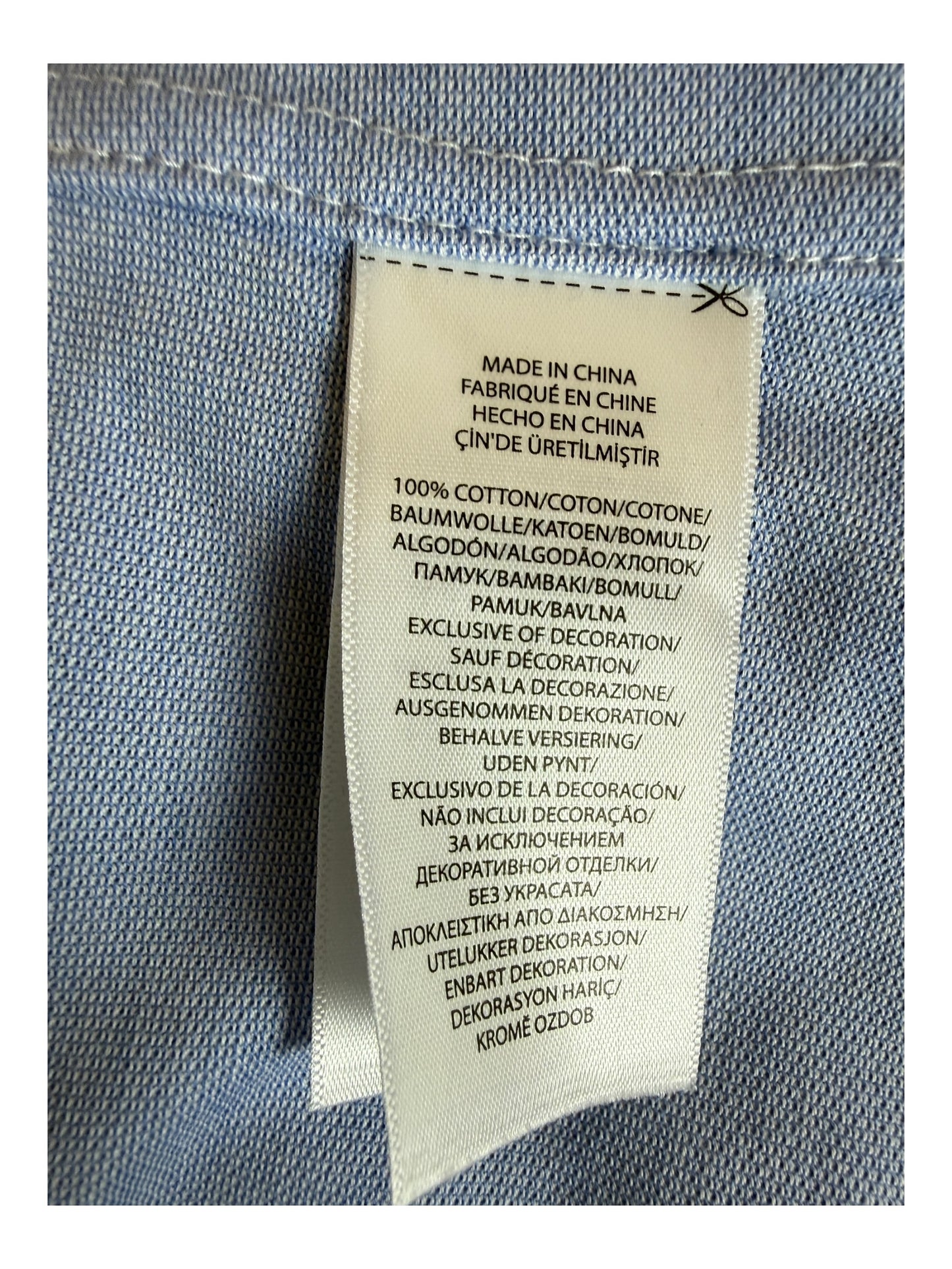 Polo Ralph Lauren Knit Oxfordhemd hellblau Größe M