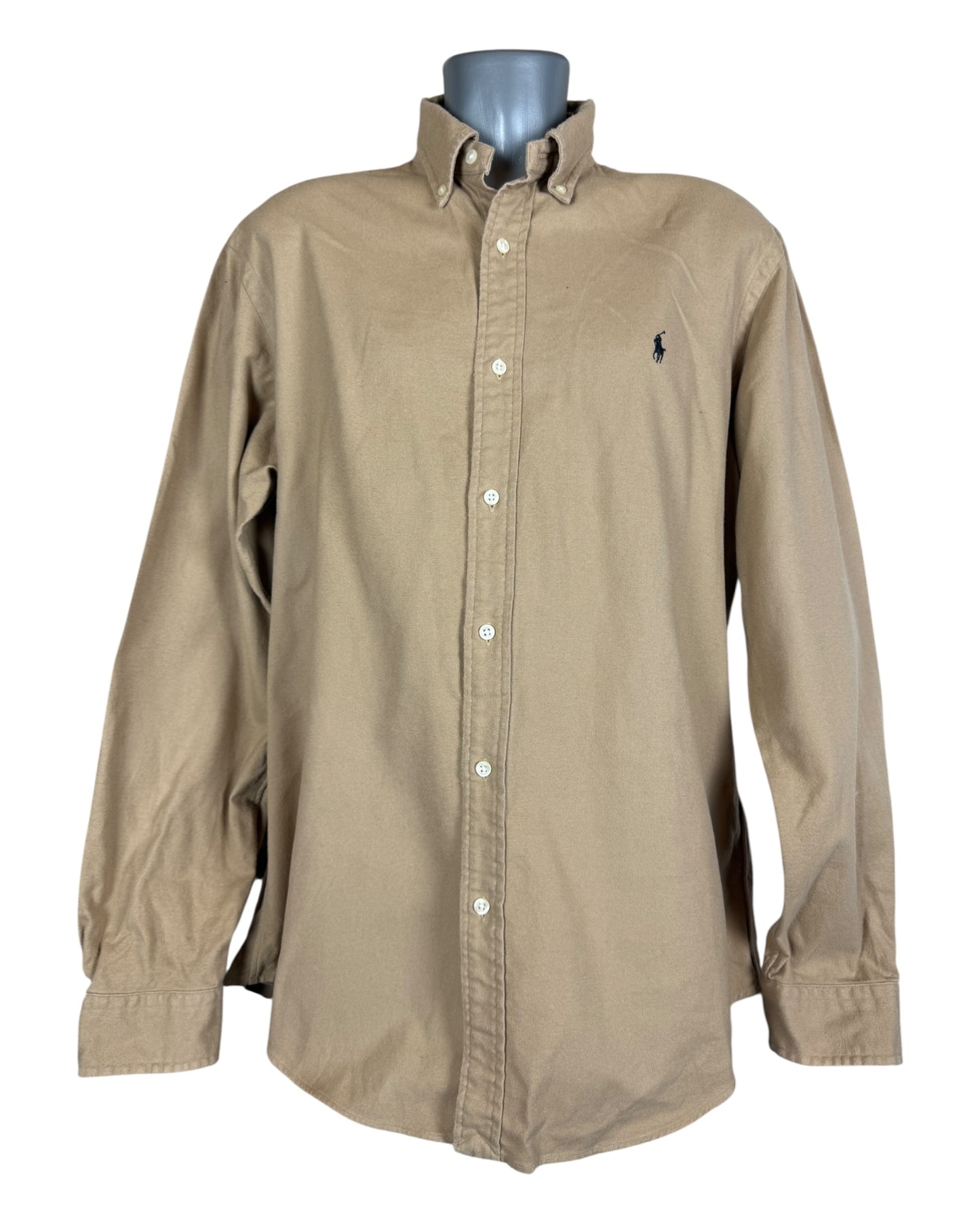 Polo Ralph Lauren Flanellhemd beige Größe L