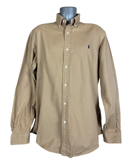 Polo Ralph Lauren Flanellhemd beige Größe L