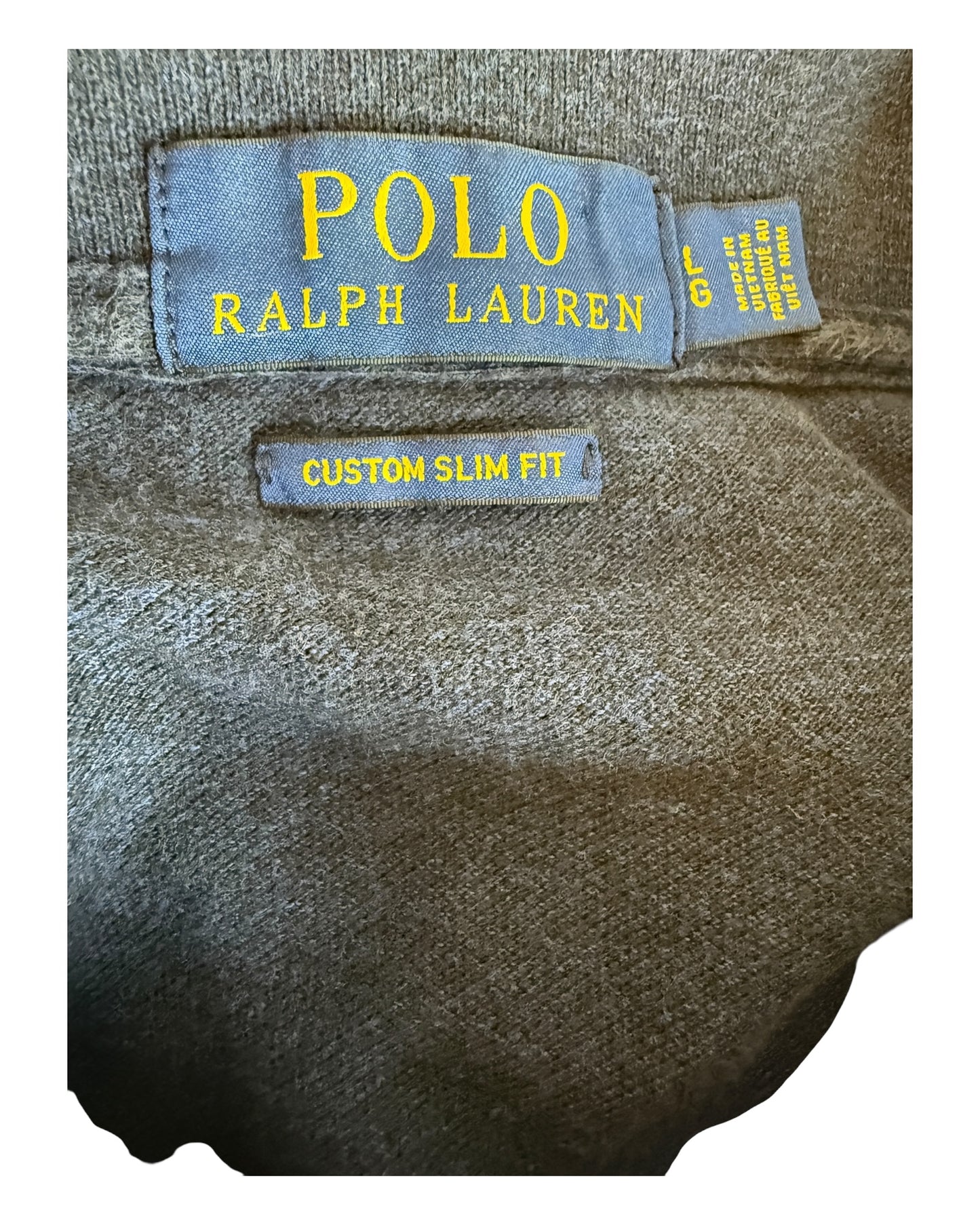 Polo Ralph Lauren Poloshirt marineblau meliert Größe L