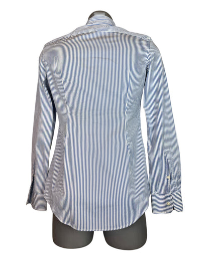 Polo Ralph Lauren Bluse blau weiß gestreift Größe M