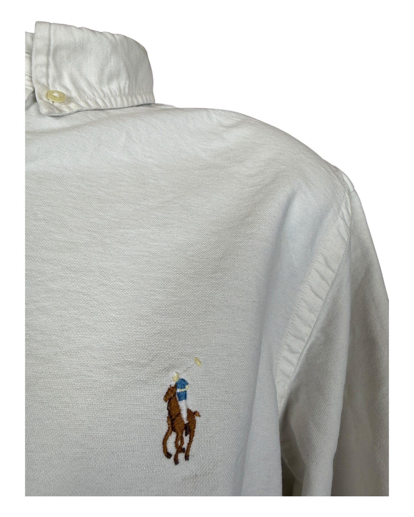 Polo Ralph Lauren Oxfordhemd weiß Größe L