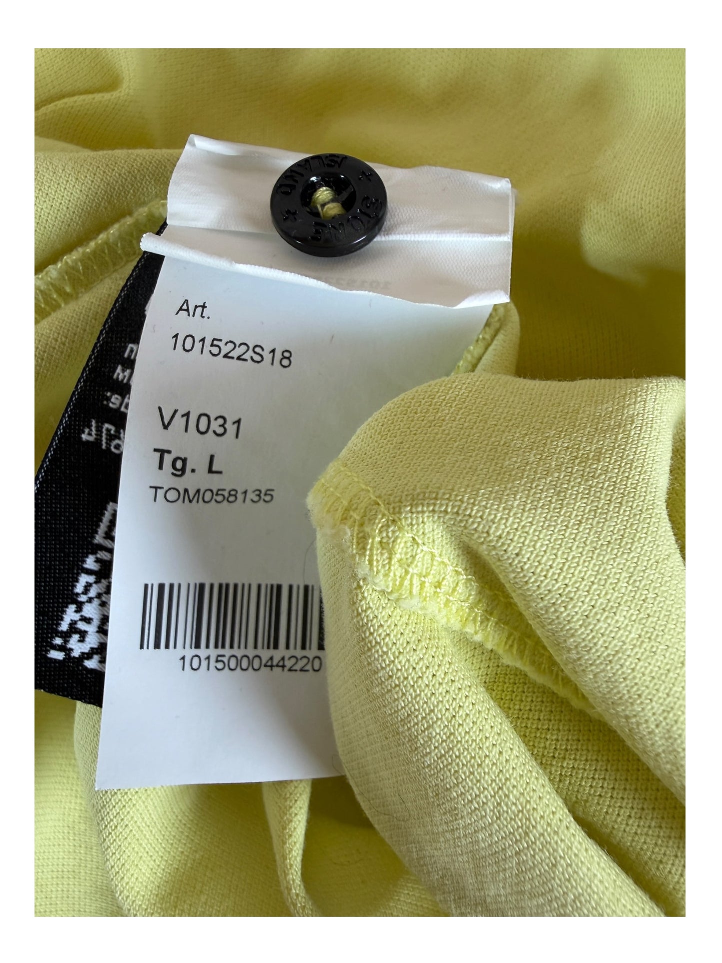 Stone Island Poloshirt gelb Größe L