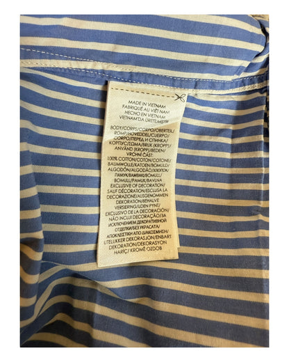 Polo Ralph Lauren Hemd blau weiß gestreift Größe L