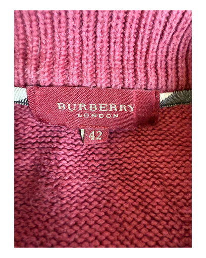 Burberry Strickjacke rot Größe L