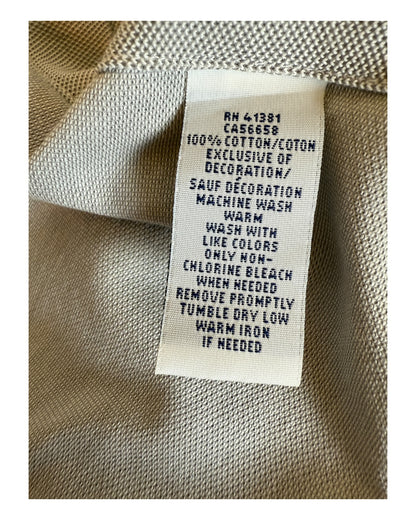 Polo Ralph Lauren Knit Oxfordhemd grau Größe L