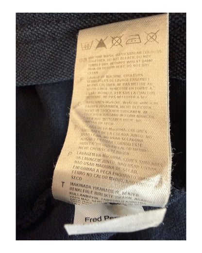Fred Perry Poloshirt marineblau Größe M