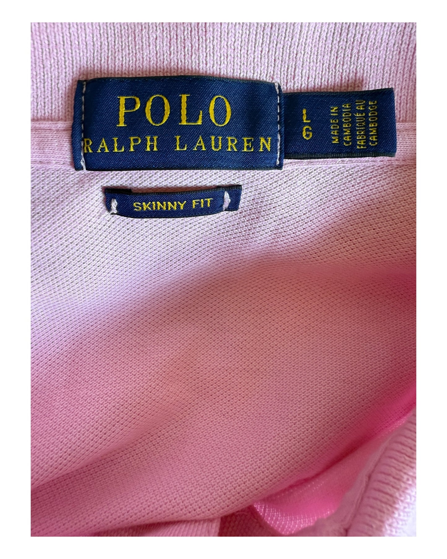 Polo Ralph Lauren Poloshirt rosa Größe L