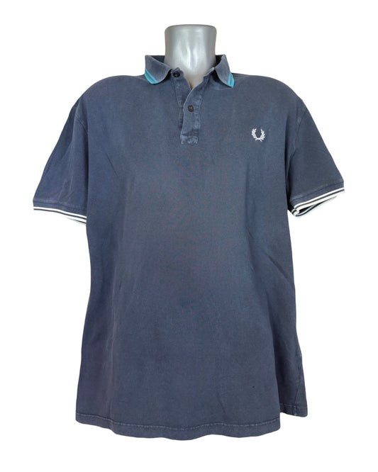 Fred Perry Poloshirt marineblau Größe XXL