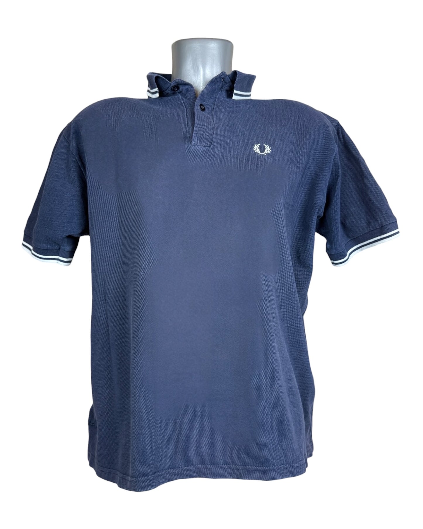 Fred Perry Poloshirt marineblau Größe M
