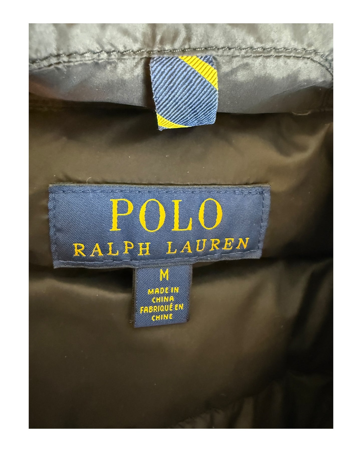 Polo Ralph Lauren Daunenweste schwarz Größe M
