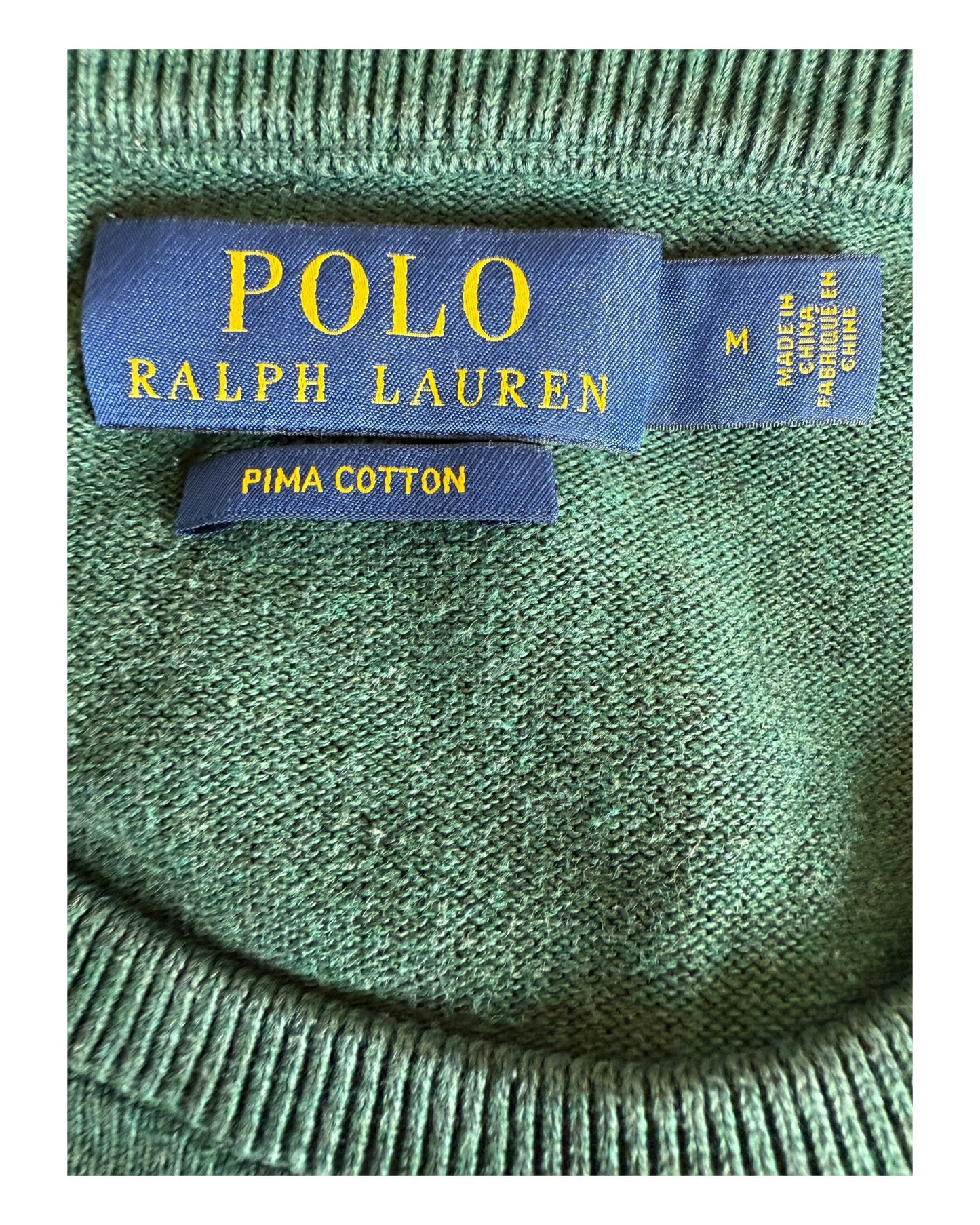 Polo Ralph Lauren Pullover grün Größe M