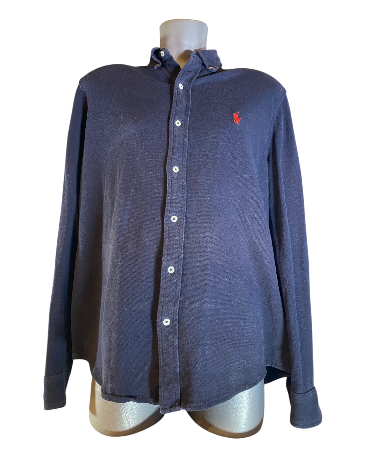 Polo Ralph Lauren Hemd marineblau Größe L
