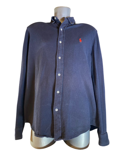 Polo Ralph Lauren Hemd marineblau Größe L