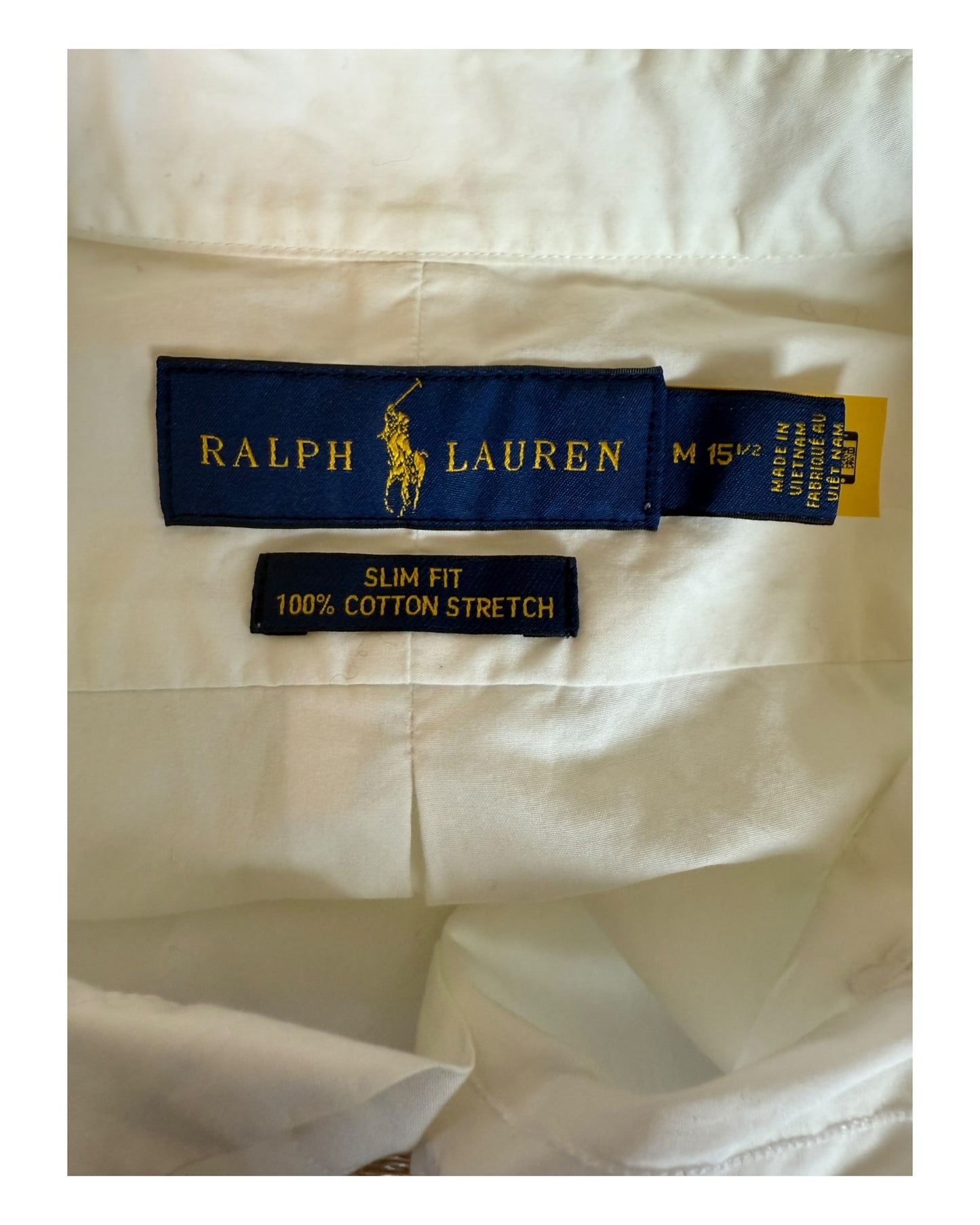 Polo Ralph Lauren Hemd weiß Größe M