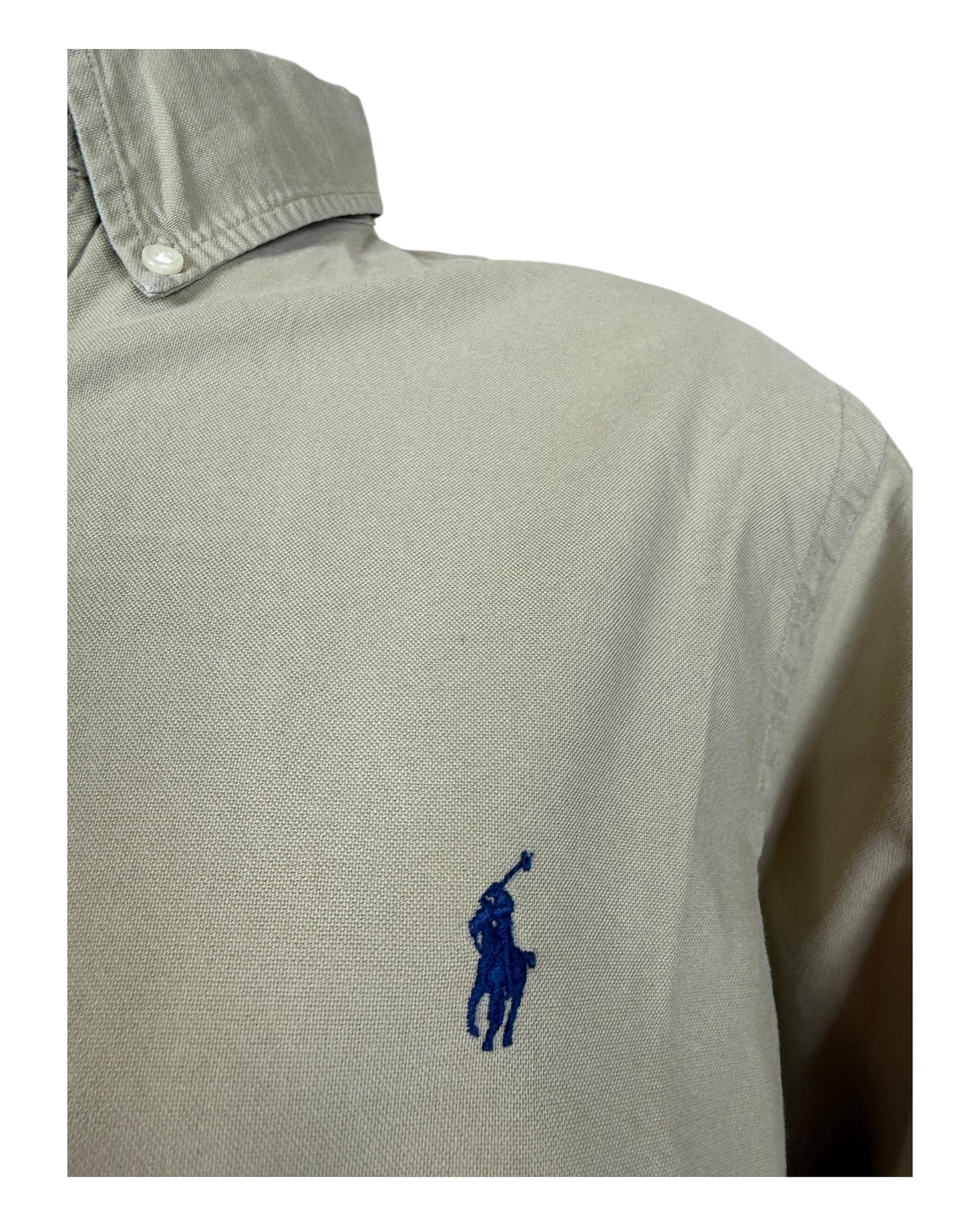 Polo Ralph Lauren Oxfordhemd beige Größe L