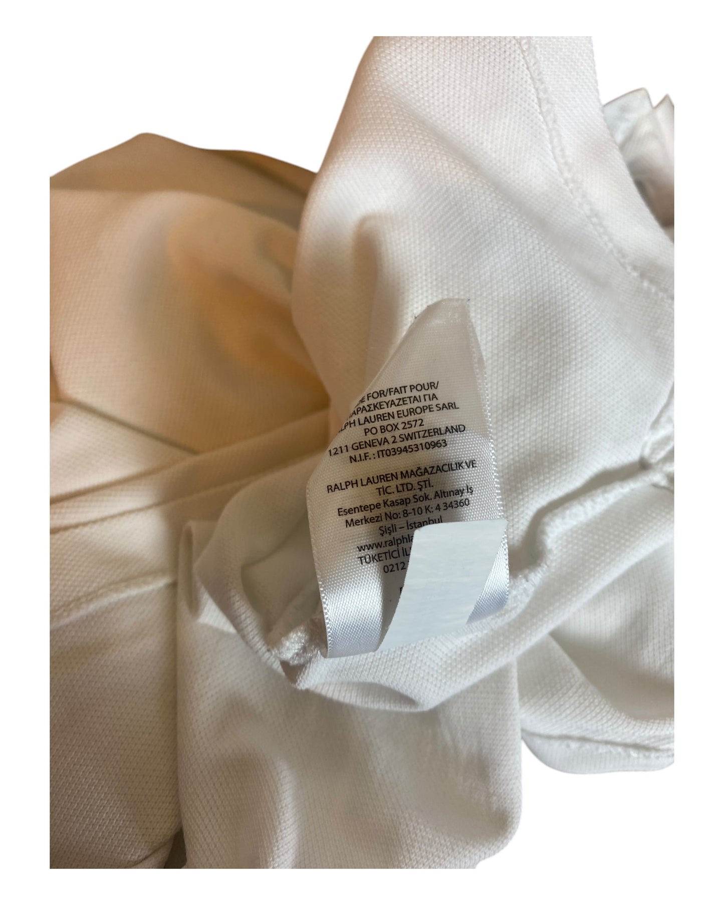 Polo Ralph Lauren polo shirt white size M