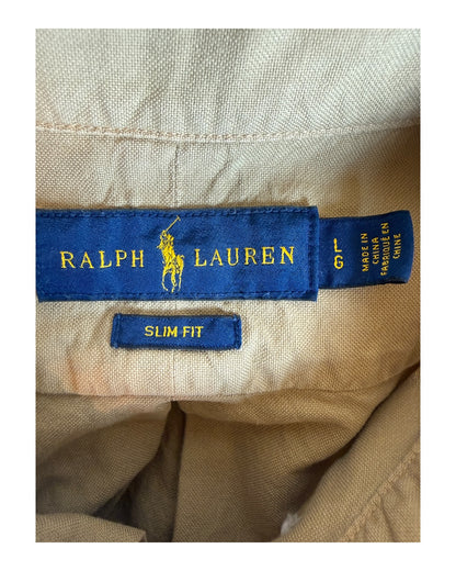 Polo Ralph Lauren Oxfordhemd beige Größe L