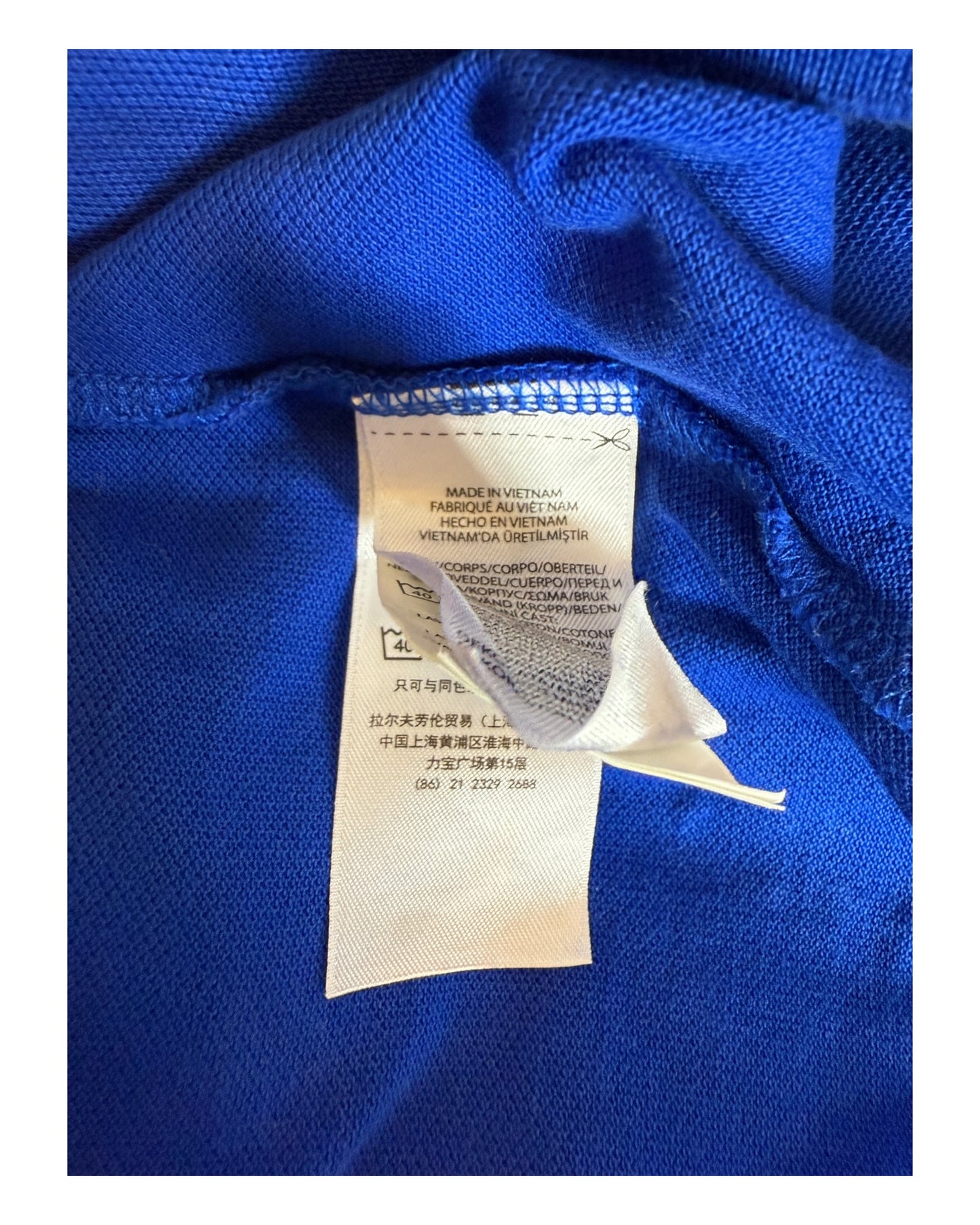 Polo Ralph Lauren Poloshirt blau Größe L