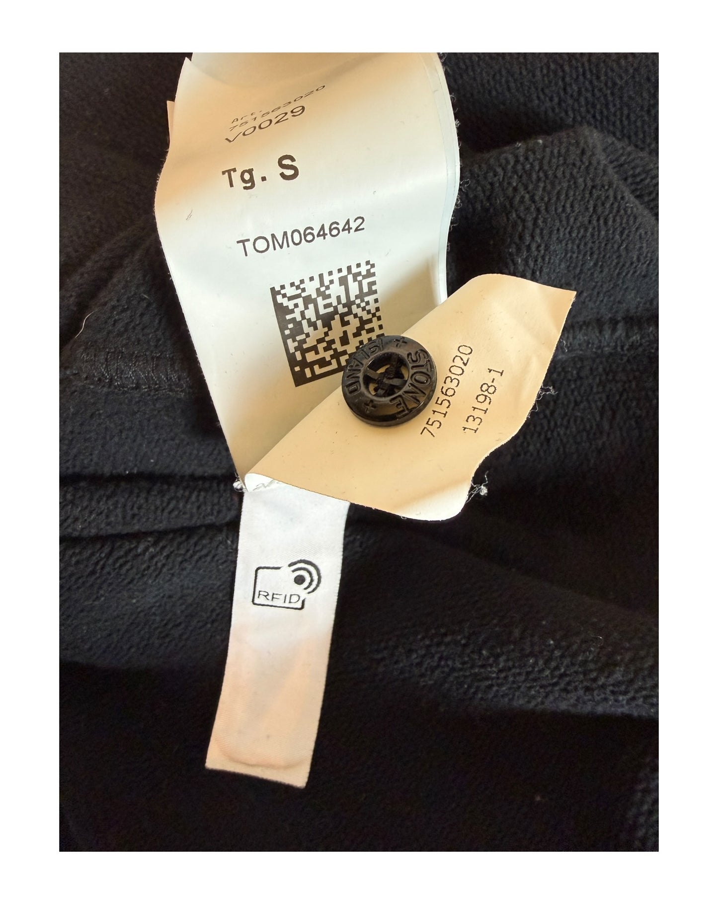 Stone Island Pullover schwarz Größe S
