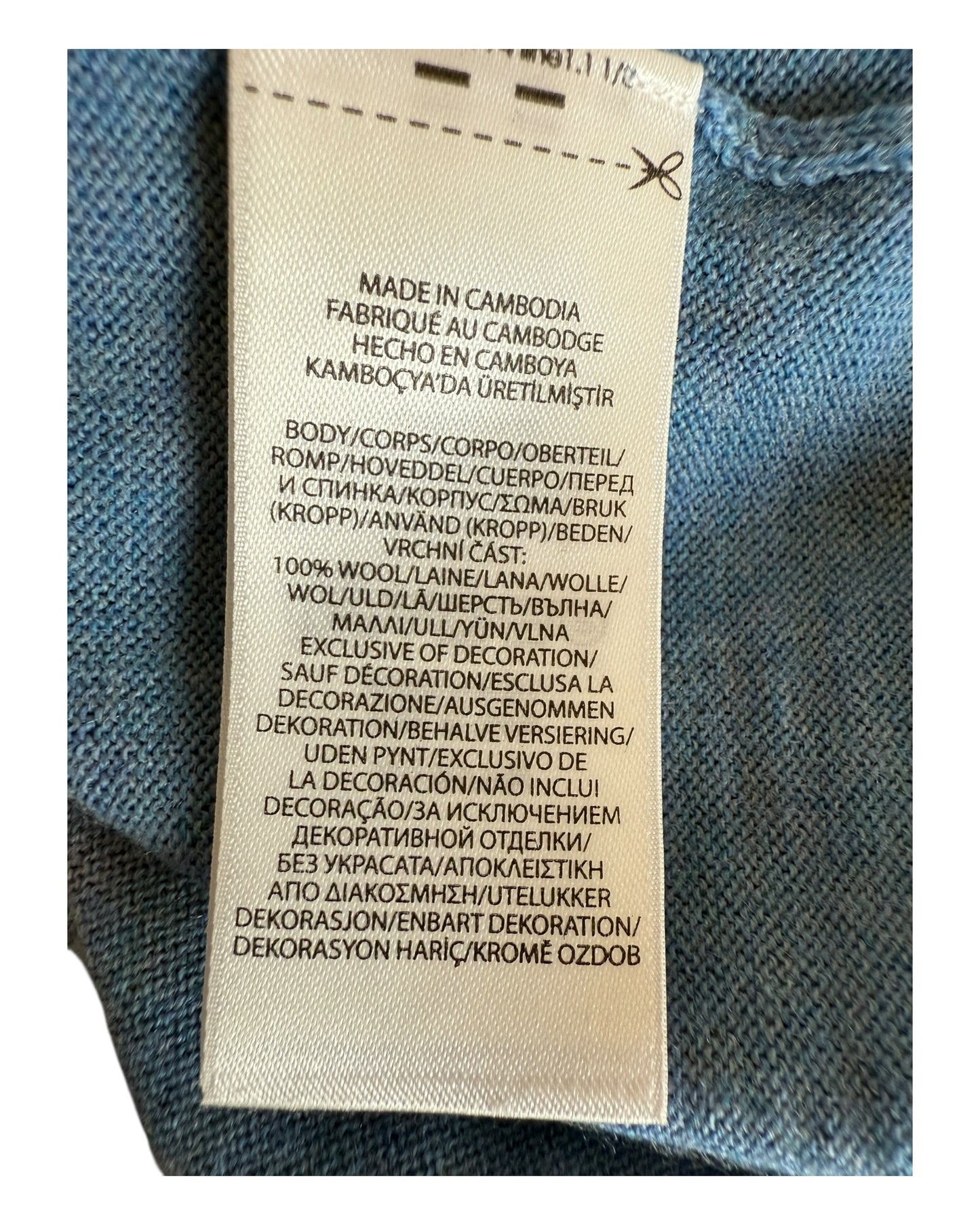 Polo Ralph Lauren Pullover blau Größe M