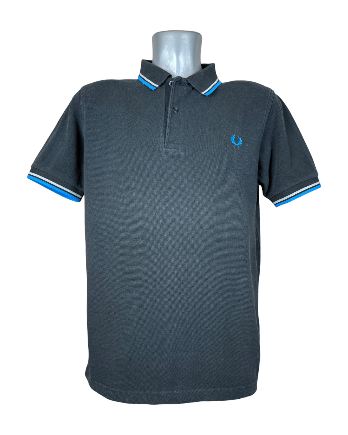 Fred Perry Poloshirt schwarz Größe M