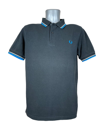 Fred Perry Poloshirt schwarz Größe M