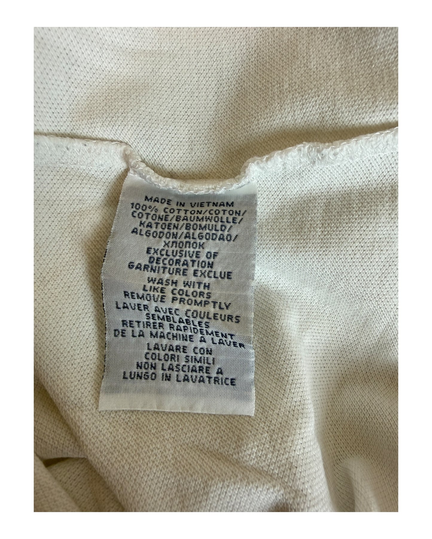 Polo Ralph Lauren Poloshirt weiß Größe S