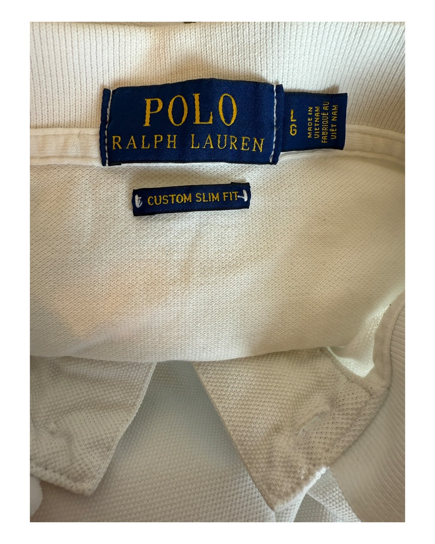 Polo Ralph Lauren polo shirt white size L