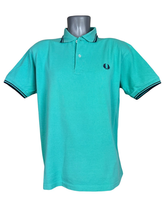 Fred Perry Poloshirt mint Größe L
