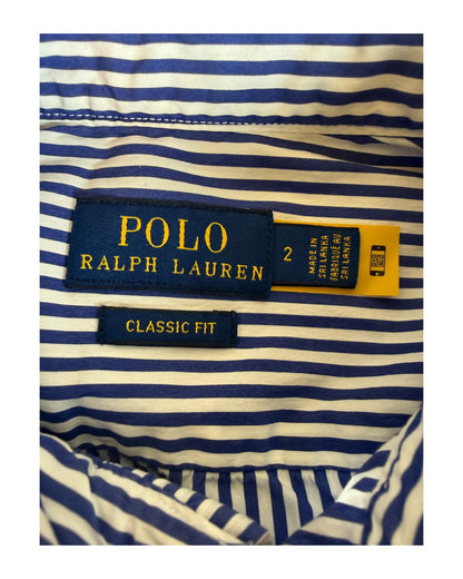 Polo Ralph Lauren Bluse blau weiß gestreift Größe S