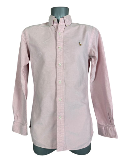 Polo Ralph Lauren Oxford Bluse rosa Größe S
